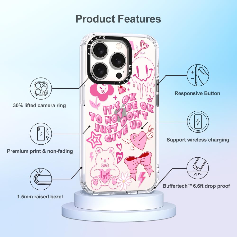 Foto 7 pulgar | Funda De Teléfono Mosnovo Para Iphone 15 Pro Buffertech 2m Drop Clear - Venta Internacional.