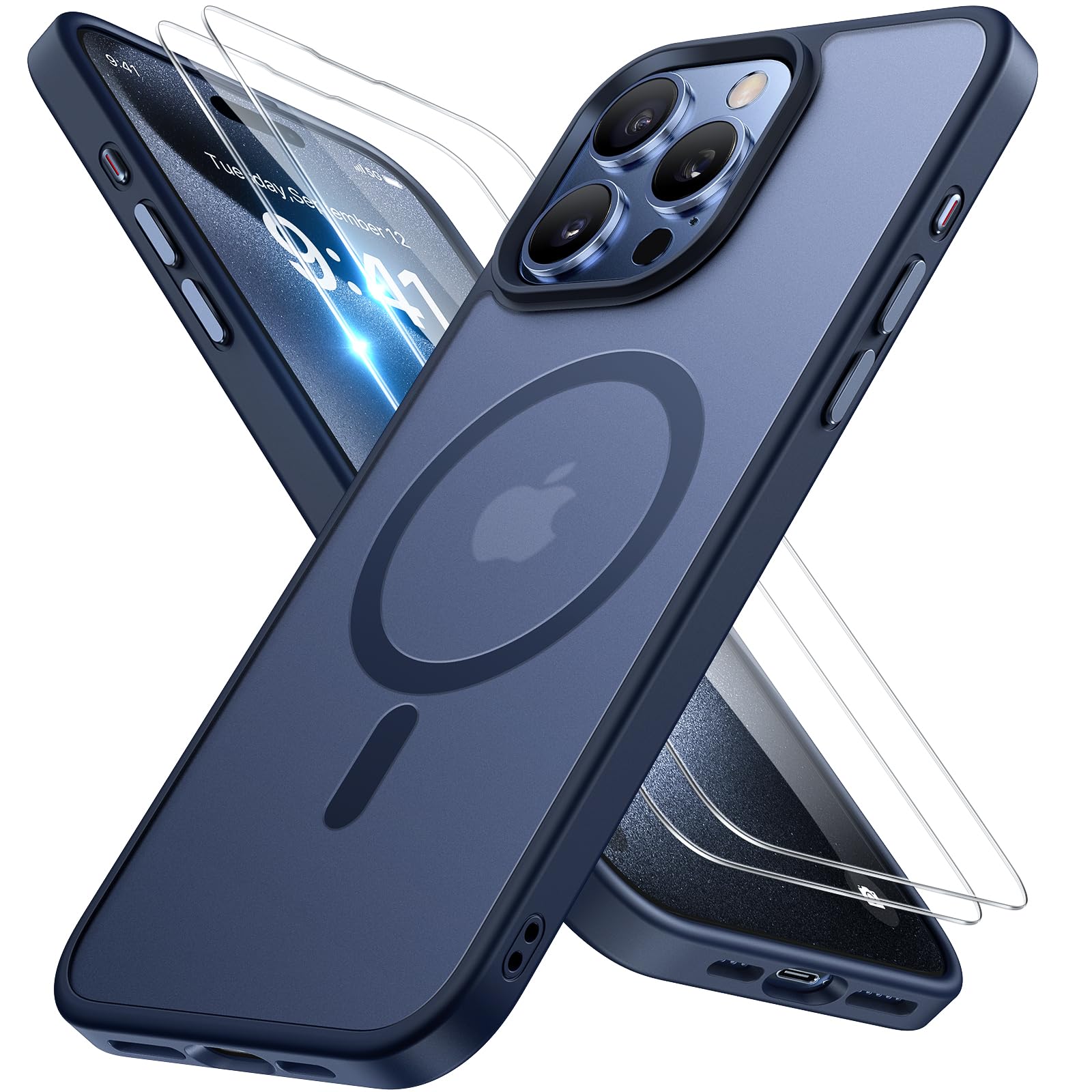 Foto 2 pulgar | Funda De Teléfono Miracase Magnetic Series Para Iphone 15 Pro De 6.1 Pulgadas - Venta Internacional.