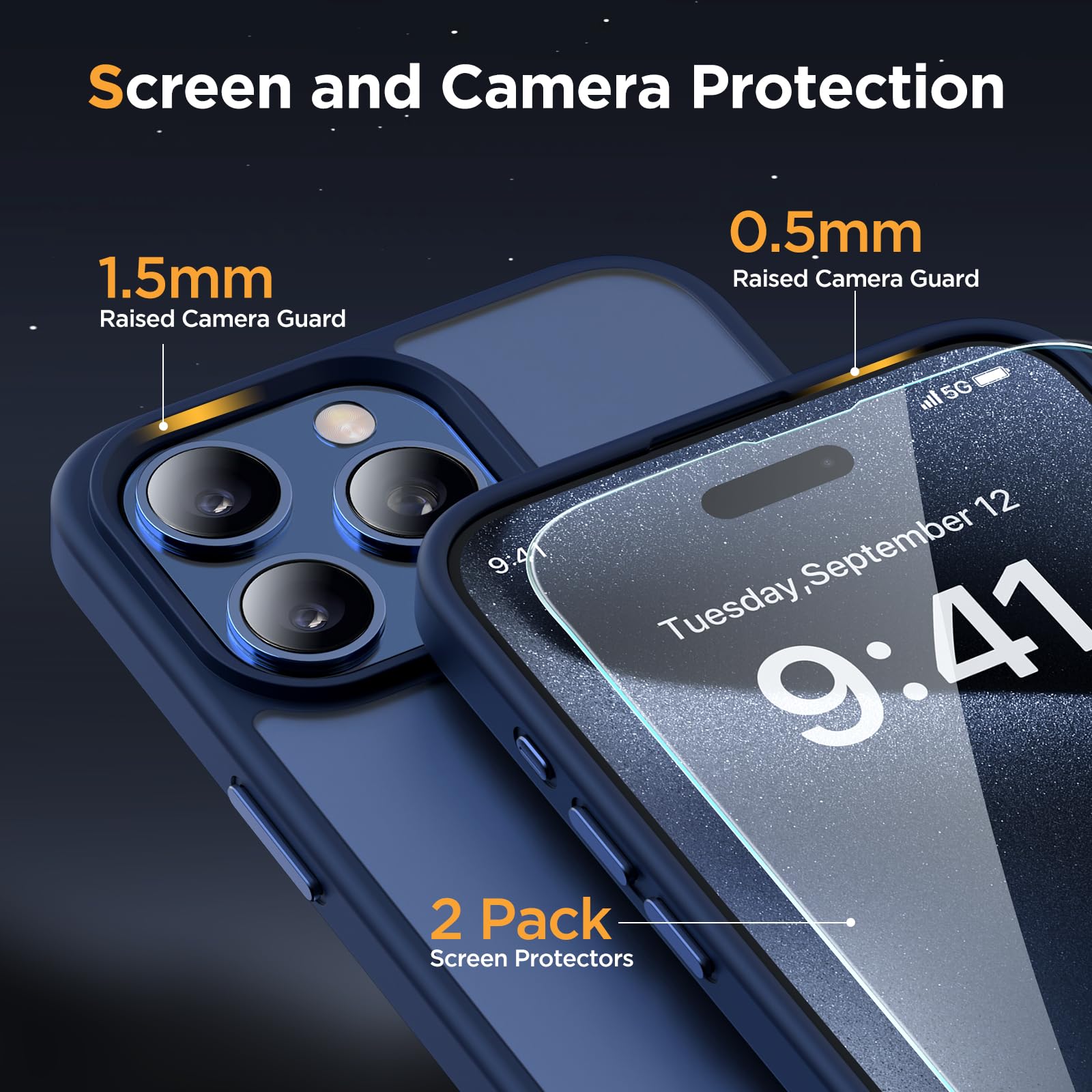 Foto 6 pulgar | Funda De Teléfono Miracase Magnetic Series Para Iphone 15 Pro De 6.1 Pulgadas - Venta Internacional.