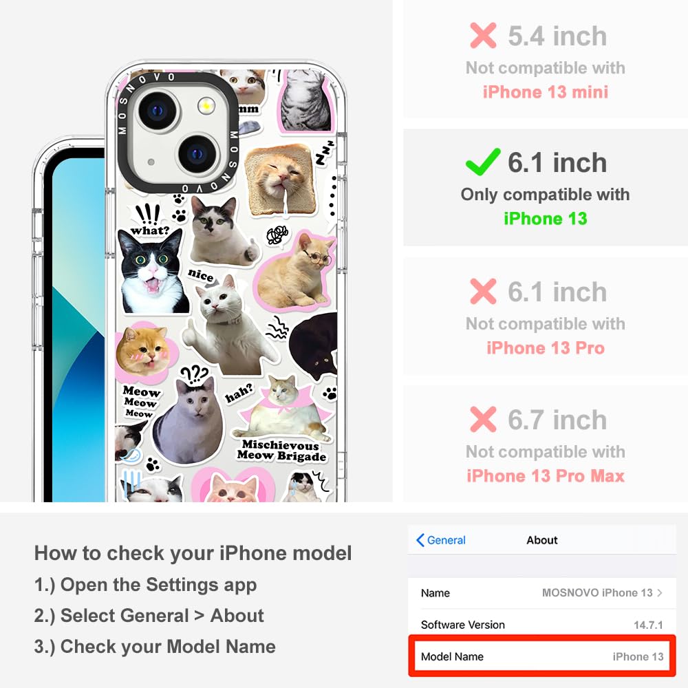 Foto 2 | Funda De Teléfono Mosnovo Para Iphone 13 Buffertech 2m Drop Clear - Venta Internacional.