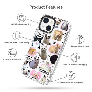 Foto 6 | Funda De Teléfono Mosnovo Para Iphone 13 Buffertech 2m Drop Clear - Venta Internacional.