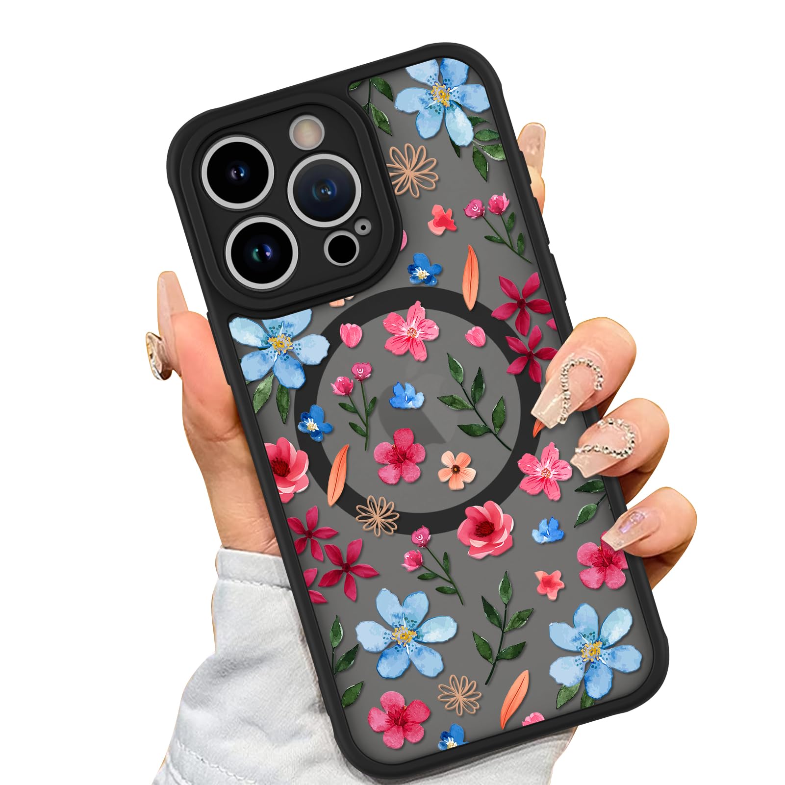 Funda Magnética Aigomara Para Iphone 15 Pro Con Magsafe Pink - Venta Internacional.