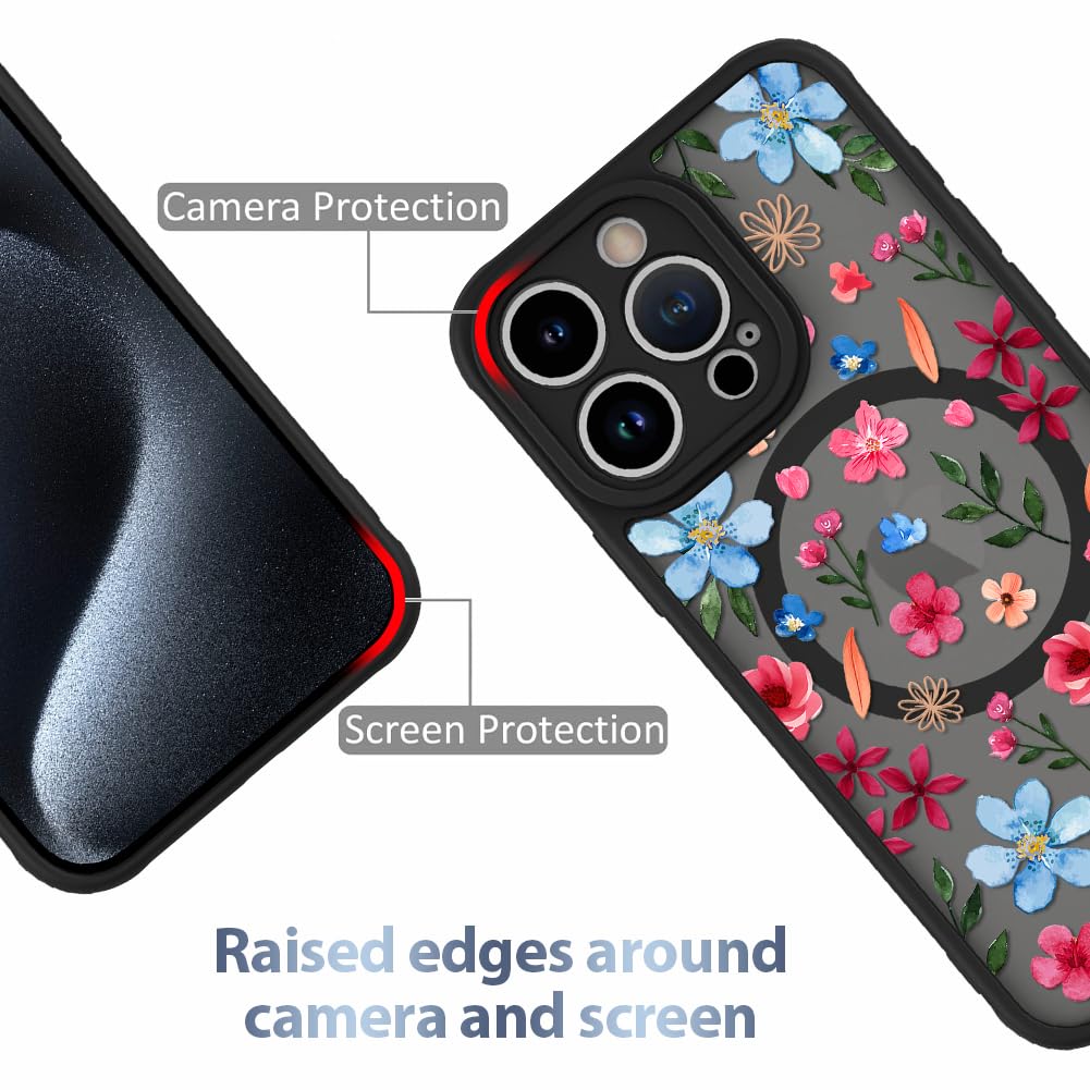 Foto 3 pulgar | Funda Magnética Aigomara Para Iphone 15 Pro Con Magsafe Pink - Venta Internacional.
