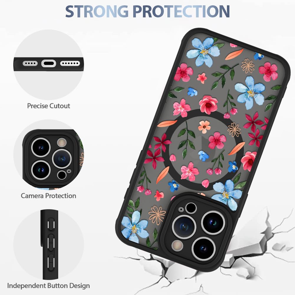 Foto 5 pulgar | Funda Magnética Aigomara Para Iphone 15 Pro Con Magsafe Pink - Venta Internacional.