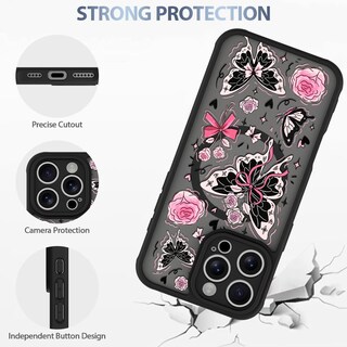 Foto 4 | Funda De Teléfono Aigomara Para Iphone 16 Pro Max Con Magsafe Pink - Venta Internacional.