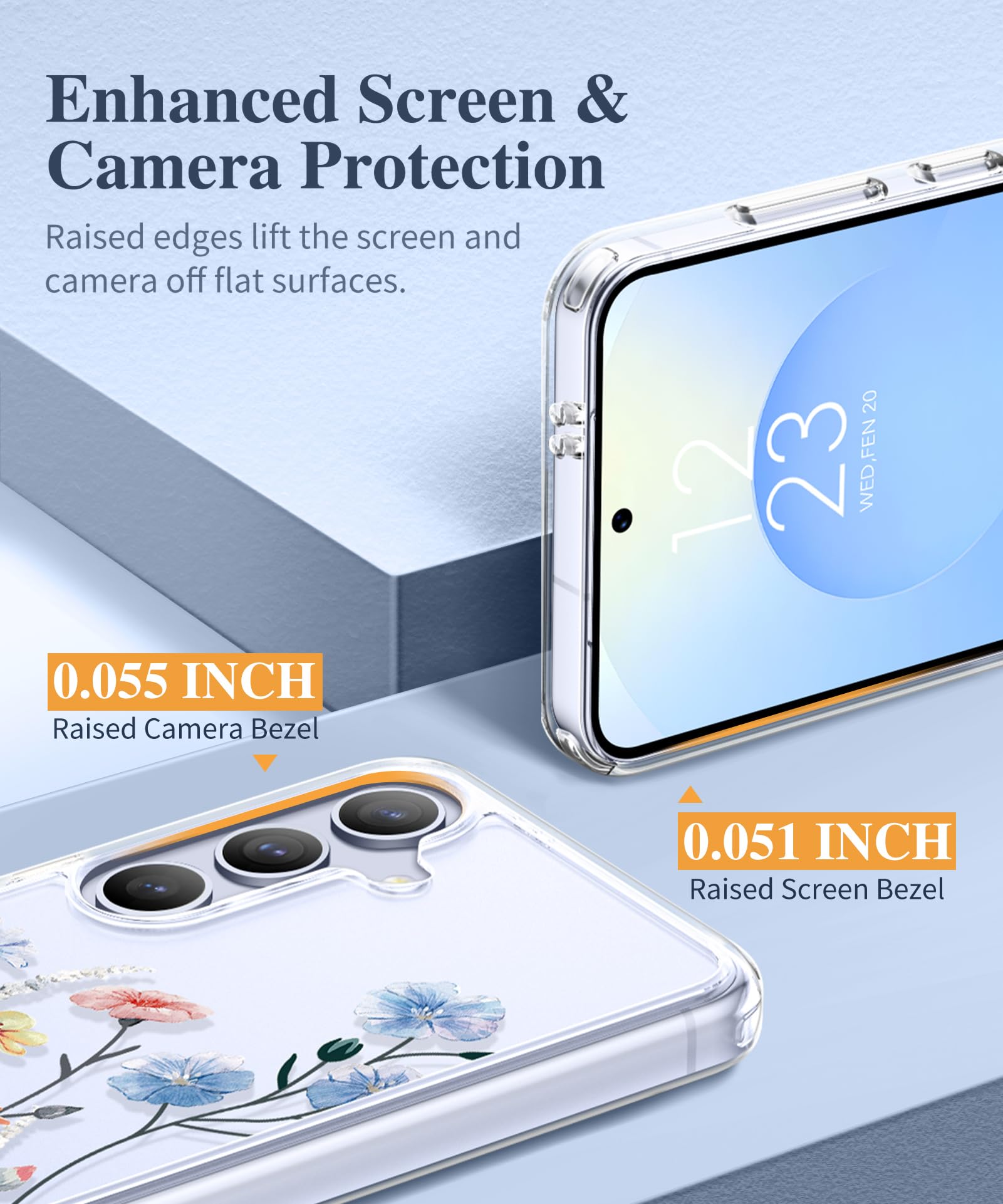 Foto 6 pulgar | Funda De Teléfono Gviewin Para Samsung Galaxy S25 Con Protector De Pantalla - Venta Internacional.