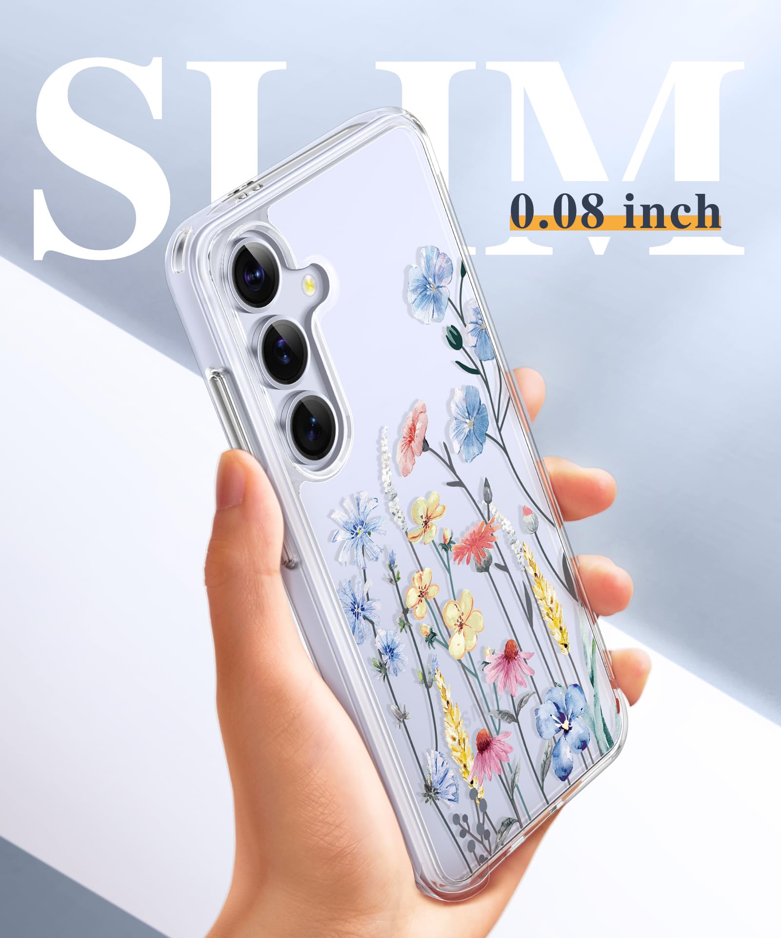 Foto 7 pulgar | Funda De Teléfono Gviewin Para Samsung Galaxy S25 Con Protector De Pantalla - Venta Internacional.