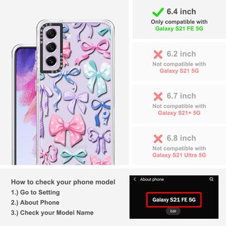 Foto 2 | Funda De Teléfono Mosnovo Para Samsung Galaxy S21 Fe Con Protección Contra Caídas - Venta Internacional.