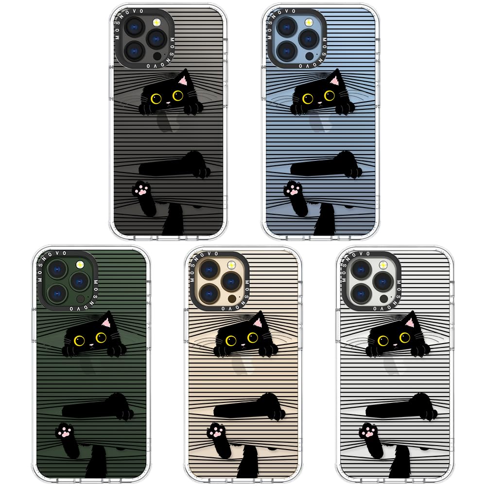 Foto 4 pulgar | Funda De Teléfono Mosnovo Para Iphone 13 Pro Max Buffertech, Tpu Transparente - Venta Internacional.