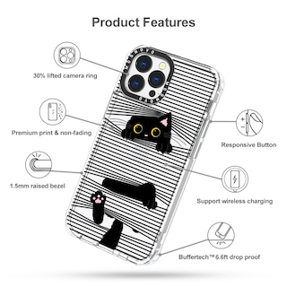 Foto 6 | Funda De Teléfono Mosnovo Para Iphone 13 Pro Max Buffertech, Tpu Transparente - Venta Internacional.
