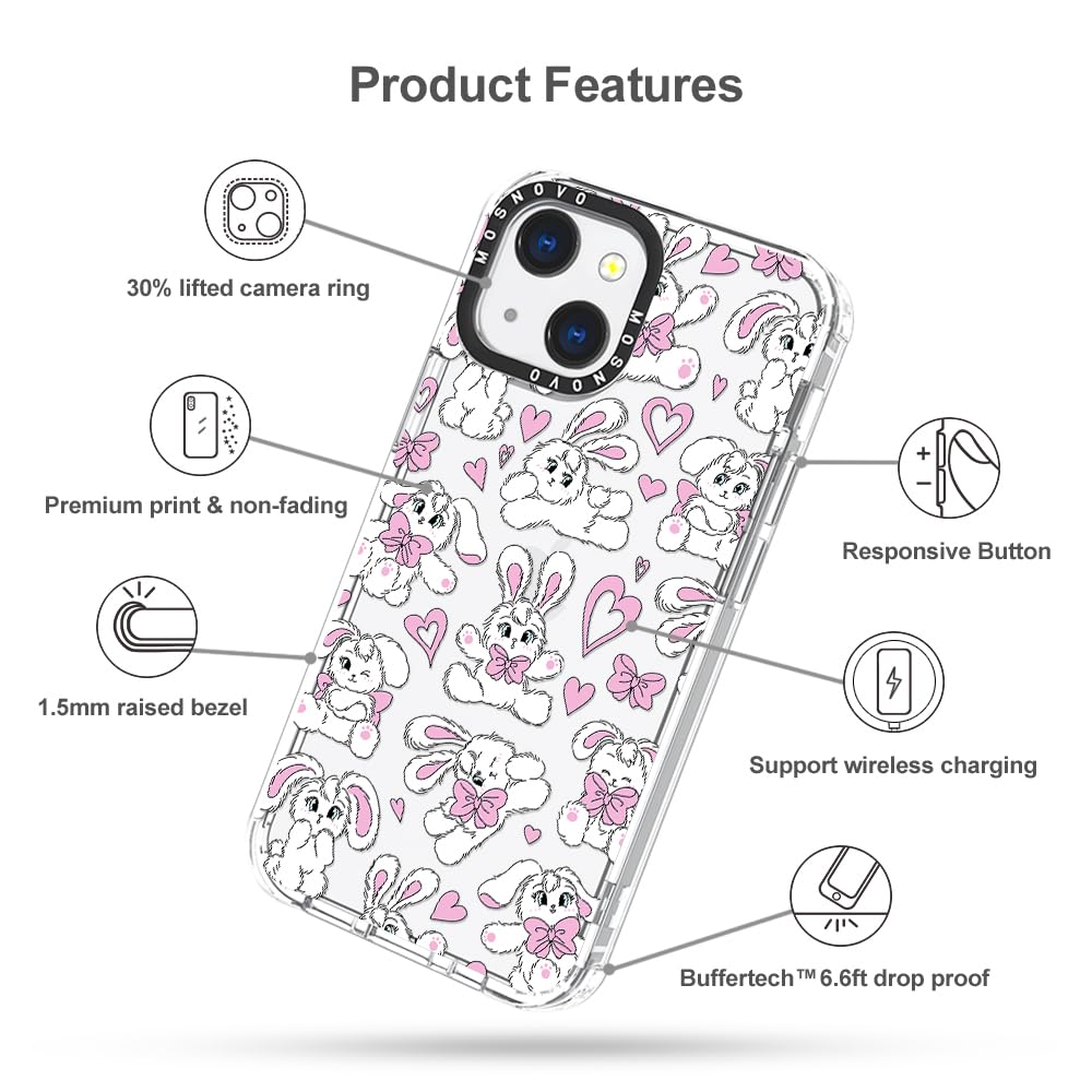 Foto 7 pulgar | Funda De Teléfono Mosnovo Para Iphone 13 Buffertech 2m Drop Clear - Venta Internacional.