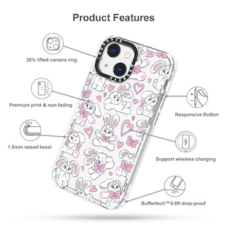 Foto 6 | Funda De Teléfono Mosnovo Para Iphone 13 Buffertech 2m Drop Clear - Venta Internacional.