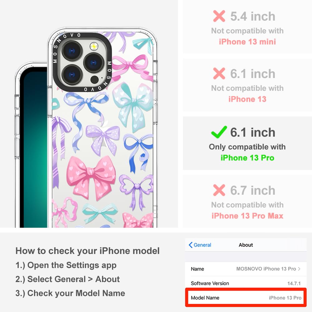 Foto 3 pulgar | Funda De Teléfono Mosnovo Para Iphone 13 Pro Buffertech Clear Tpu - Venta Internacional.