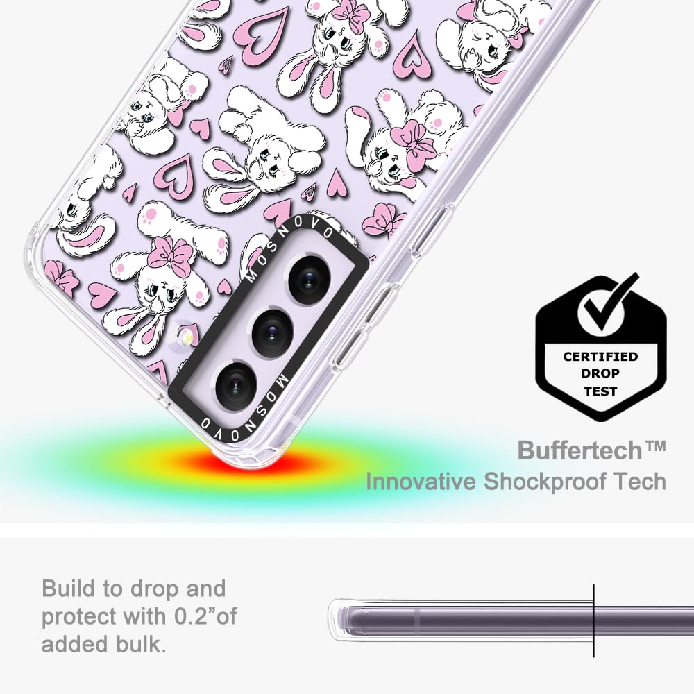 Foto 6 pulgar | Funda De Teléfono Mosnovo Para Samsung Galaxy S21 Fe Tpu Transparente - Venta Internacional.
