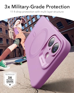 Foto 4 | Funda Esr Para Iphone 16 Con Magsafe, A Prueba De Golpes, Rosa - Venta Internacional.