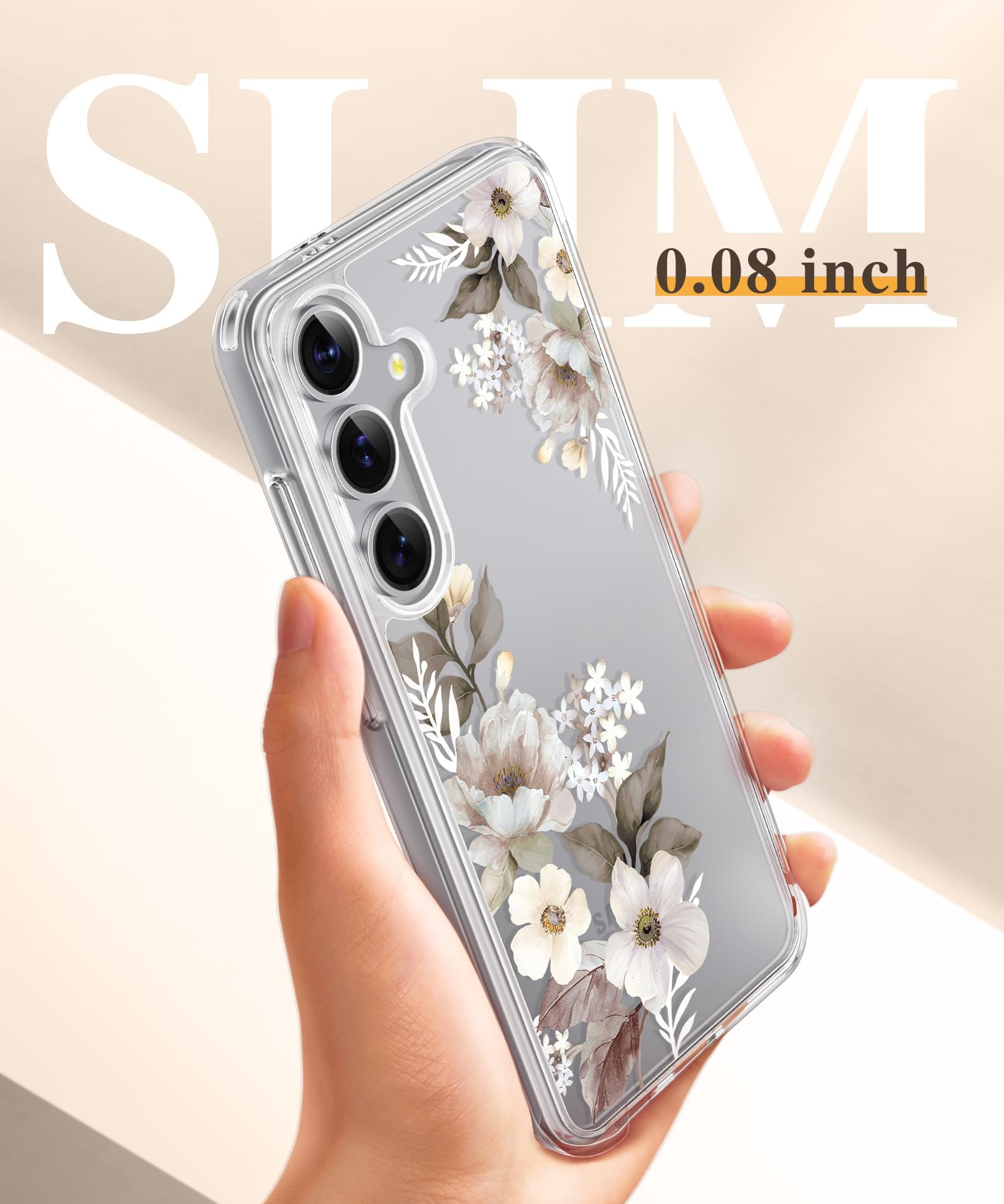 Foto 7 pulgar | Funda De Teléfono Gviewin Para Samsung Galaxy S25 Con Protector De Pantalla - Venta Internacional.