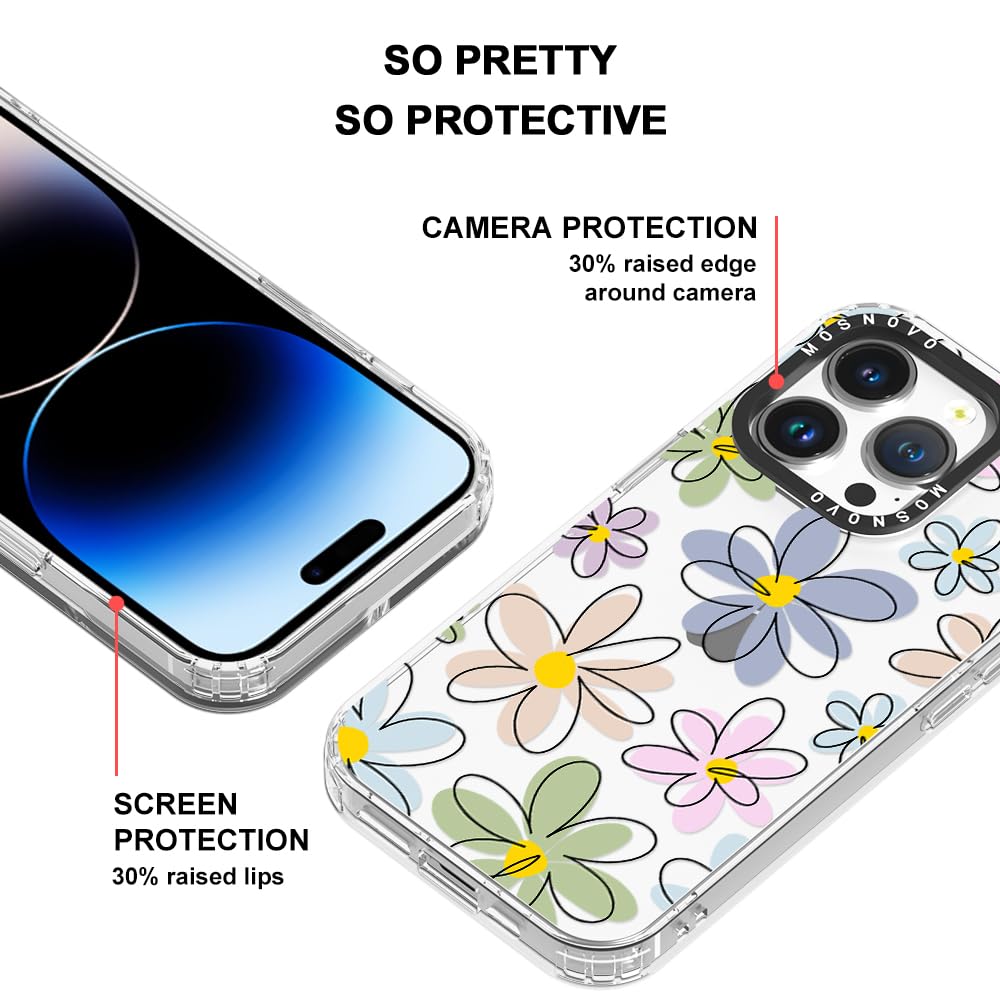 Foto 5 pulgar | Funda De Teléfono Mosnovo Para Iphone 14 Pro Buffertech Clear Tpu - Venta Internacional.