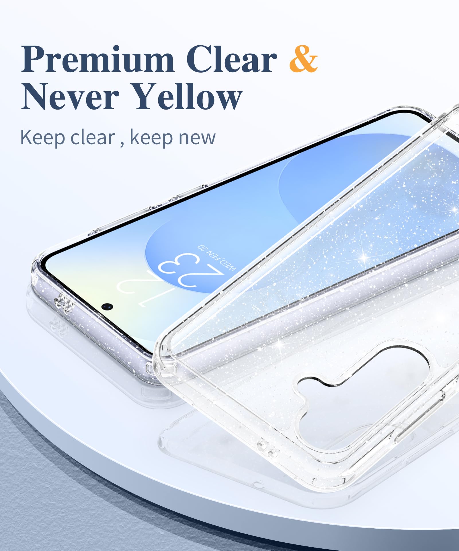 Foto 4 pulgar | Funda De Teléfono Gviewin Para Samsung Galaxy S25 Con Protector De Pantalla - Venta Internacional.
