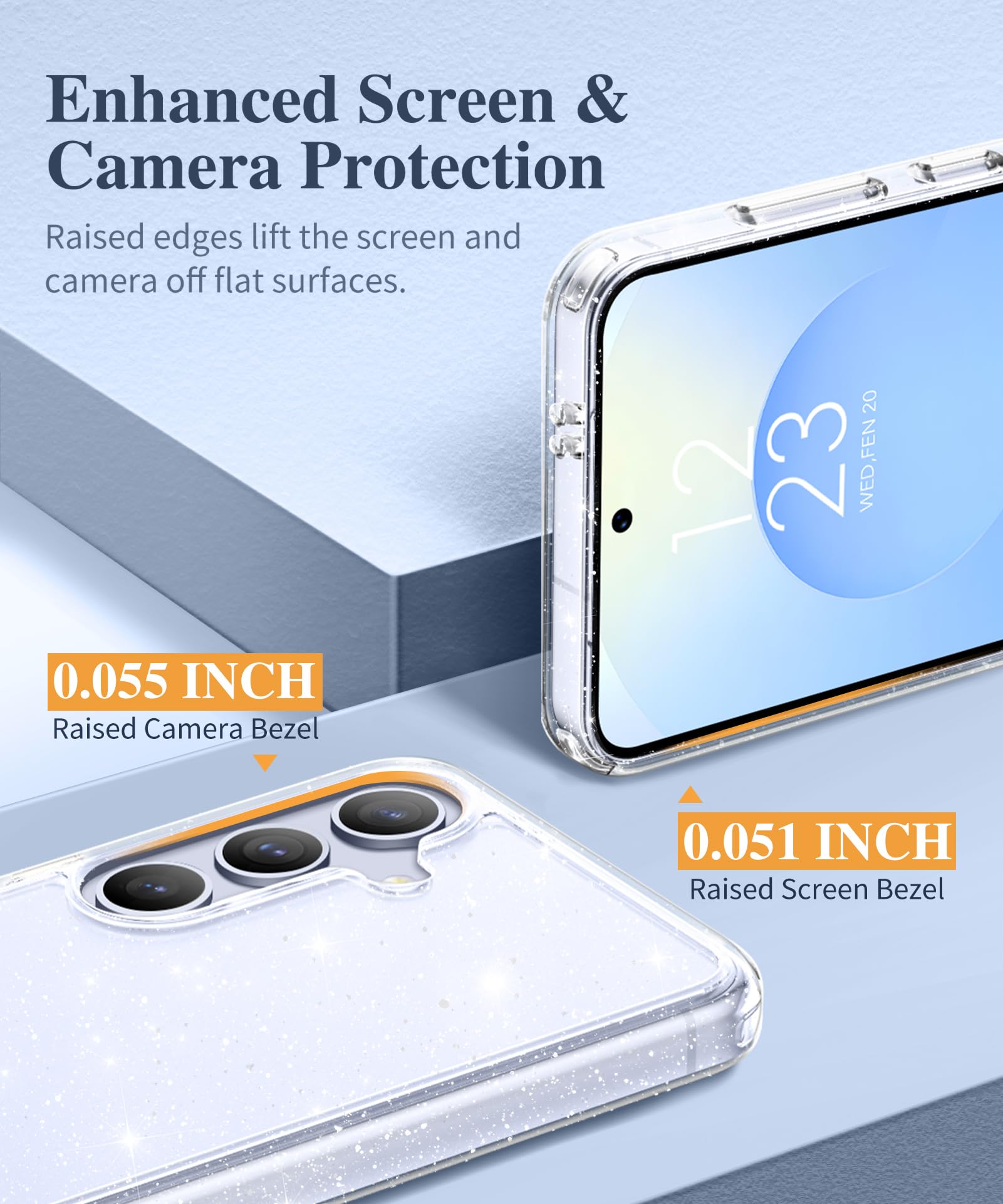 Foto 6 pulgar | Funda De Teléfono Gviewin Para Samsung Galaxy S25 Con Protector De Pantalla - Venta Internacional.