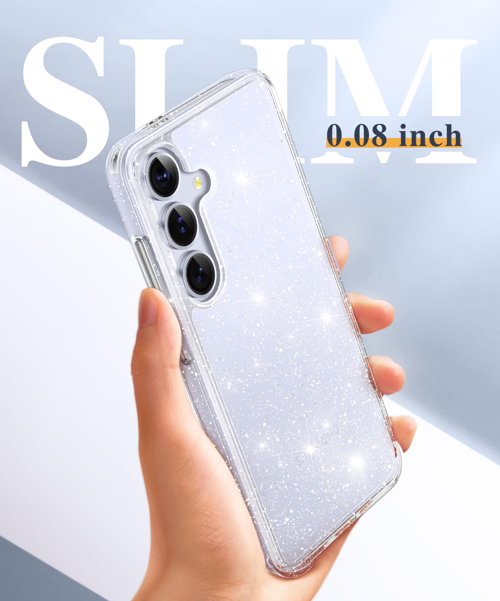 Foto 7 pulgar | Funda De Teléfono Gviewin Para Samsung Galaxy S25 Con Protector De Pantalla - Venta Internacional.