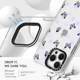 Foto 5 | Funda De Teléfono Mosnovo Para Iphone 15 Pro Max Lila Butterfly - Venta Internacional.