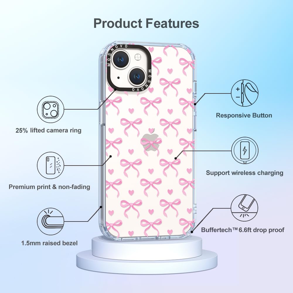 Foto 6 | Funda De Teléfono Mosnovo Para Iphone 14 Buffertech 2m Drop Clear - Venta Internacional.