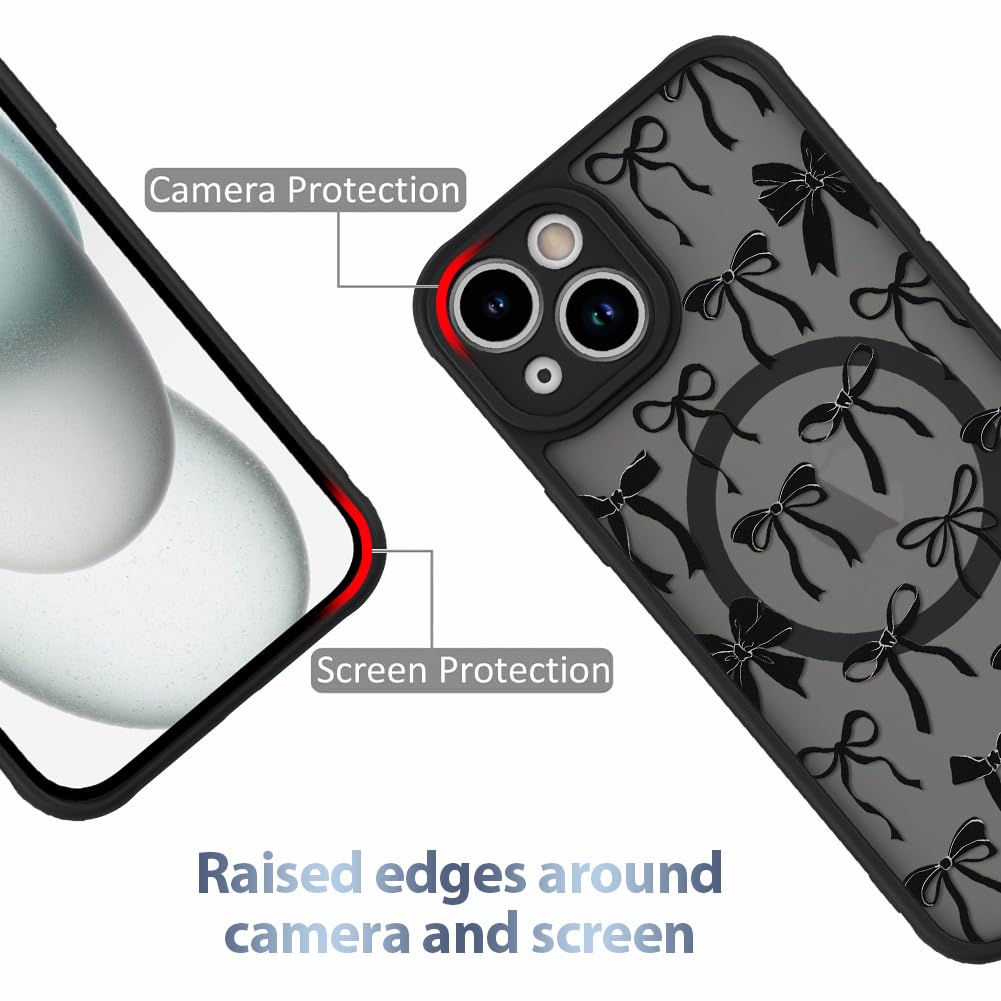 Foto 3 pulgar | Funda De Teléfono Aigomara Para Iphone 15 Pro Max Con Magsafe Black - Venta Internacional.