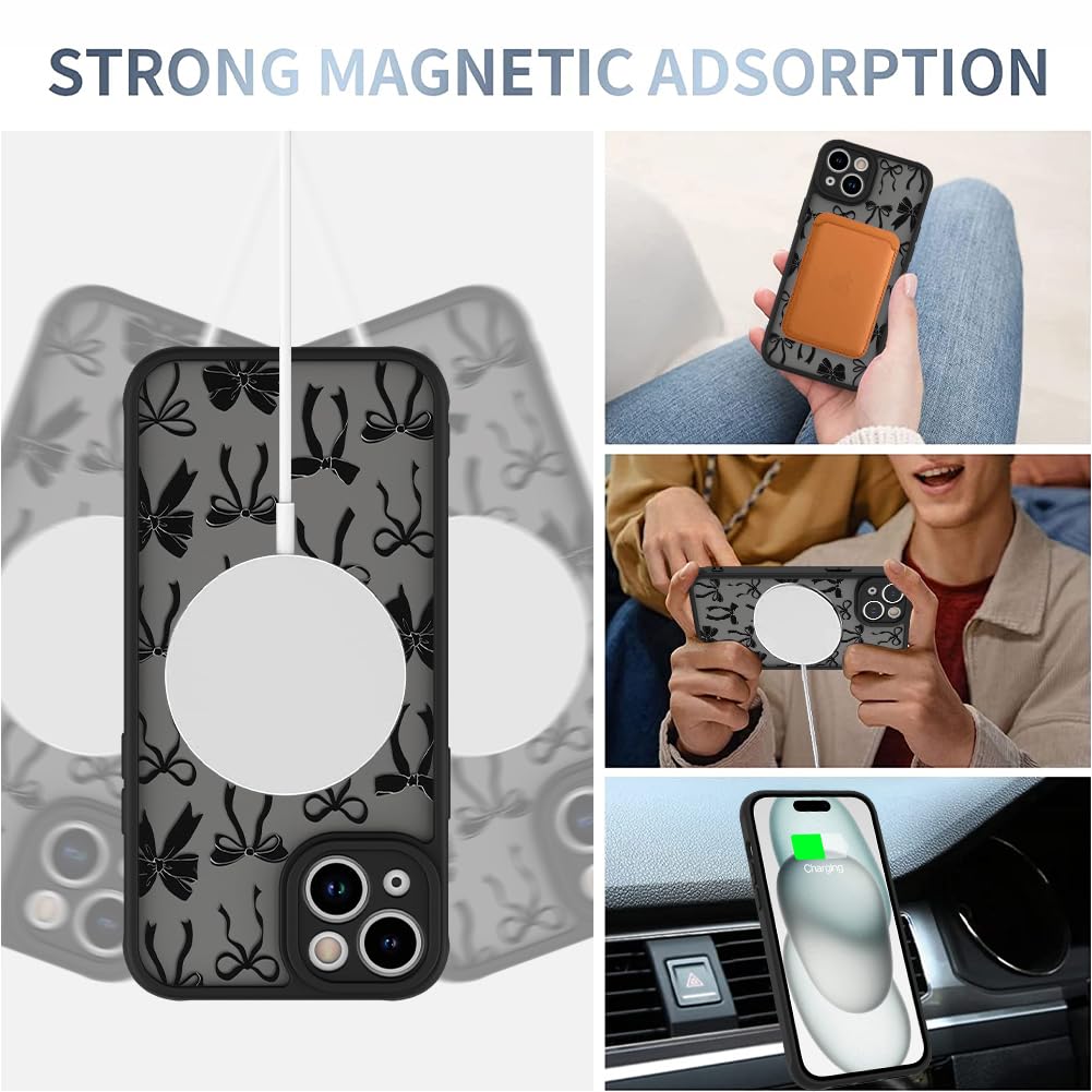 Foto 4 pulgar | Funda De Teléfono Aigomara Para Iphone 15 Pro Max Con Magsafe Black - Venta Internacional.