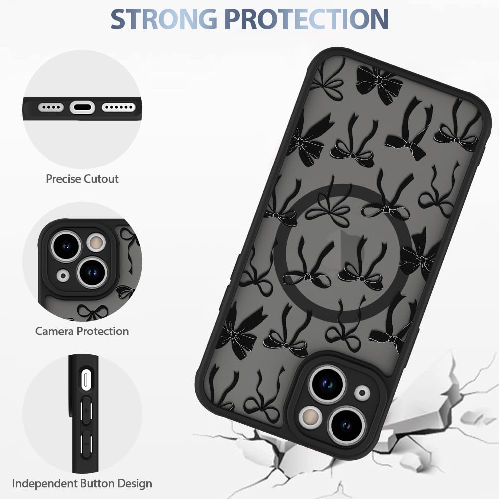 Foto 5 pulgar | Funda De Teléfono Aigomara Para Iphone 15 Pro Max Con Magsafe Black - Venta Internacional.