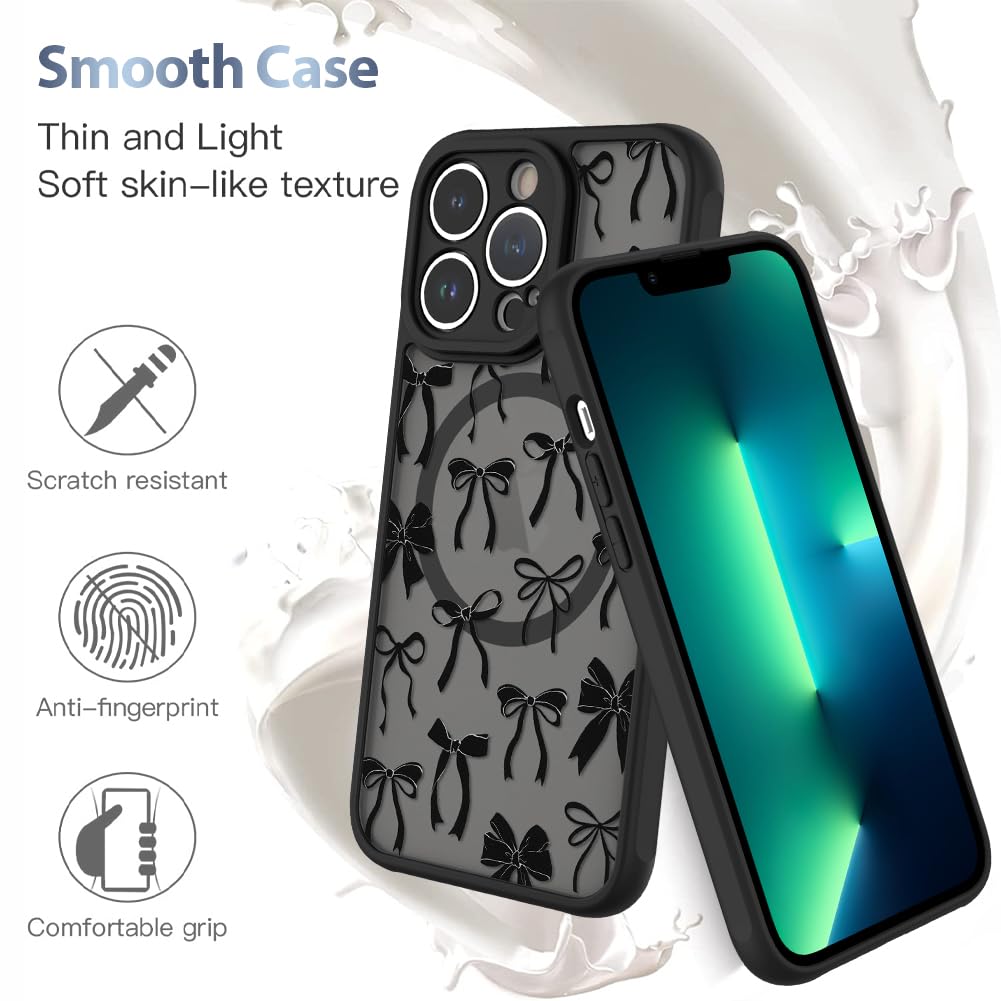 Foto 6 pulgar | Funda De Teléfono Aigomara Para Iphone 13 Pro Con Cinta Negra Magsafe - Venta Internacional.