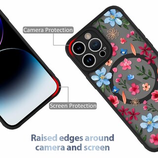 Foto 2 | Funda Magnética Aigomara Para Iphone 14 Pro Max Con Magsafe - Venta Internacional.