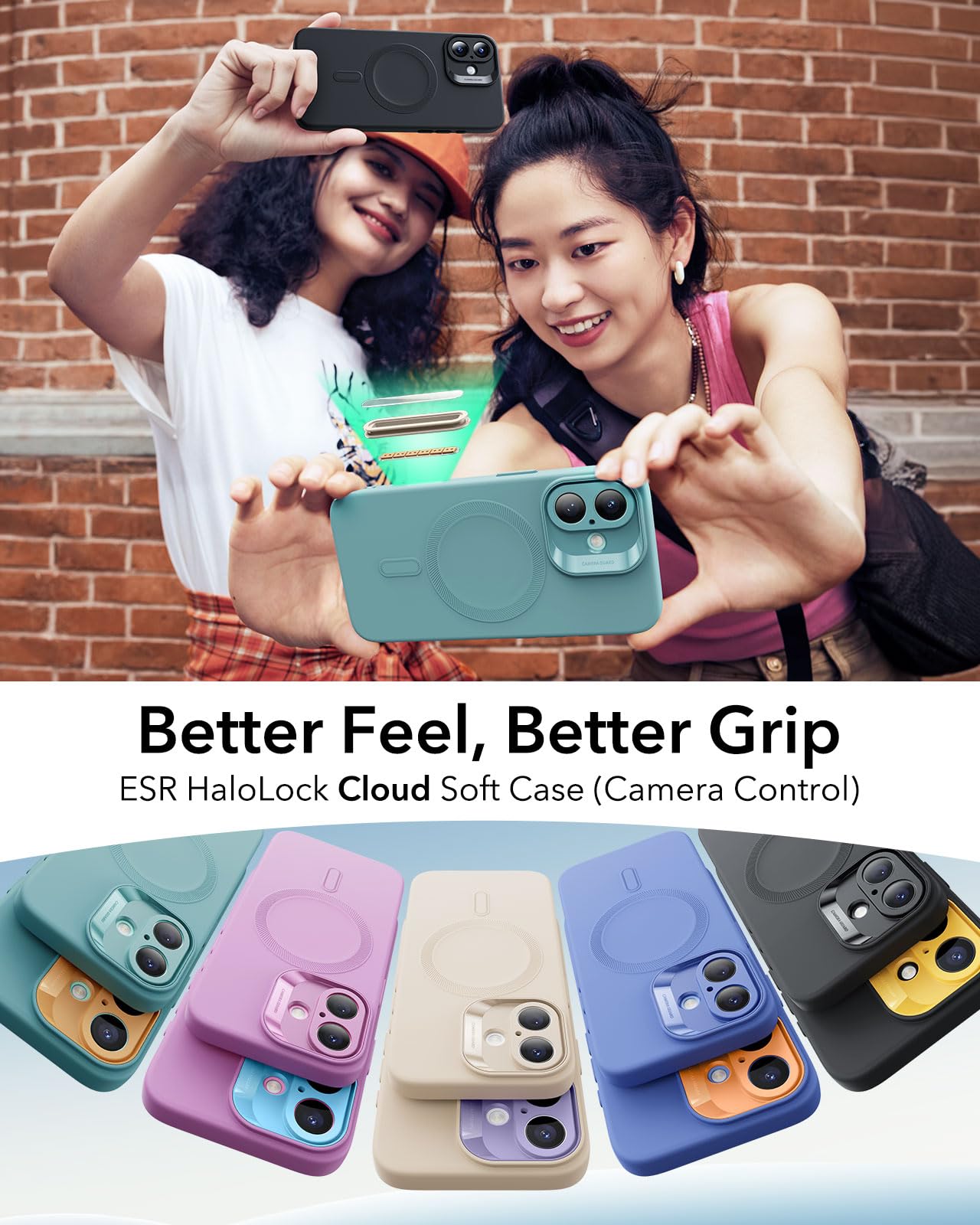 Foto 4 pulgar | Funda Esr Para Iphone 16 Con Magsafe, Color Verde Azulado A Prueba De Golpes - Venta Internacional.