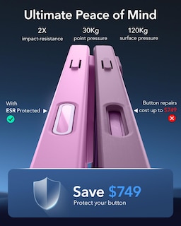 Foto 6 | Funda Esr Para Iphone 16 Con Magsafe A Prueba De Golpes, Color Rosa - Venta Internacional.