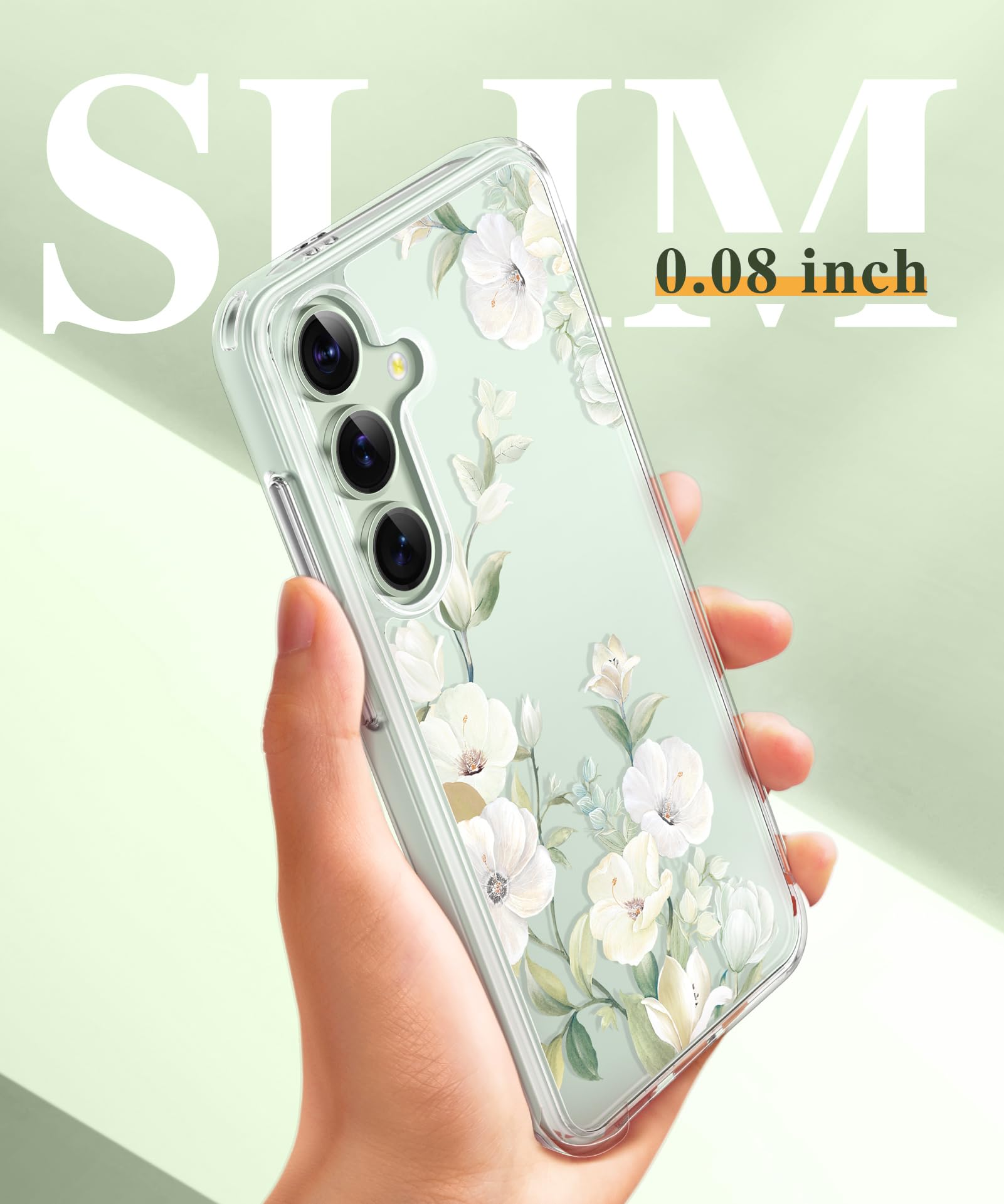 Foto 7 pulgar | Funda De Teléfono Gviewin Para Samsung Galaxy S25 Con Protector De Pantalla - Venta Internacional.