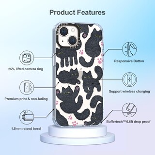 Foto 6 | Funda De Teléfono Mosnovo Para Iphone 14 Buffertech 2m Drop Black - Venta Internacional.