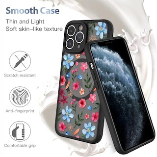 Foto 5 | Funda Magnética Aigomara Para Iphone 11 Pro Max Con Magsafe - Venta Internacional.