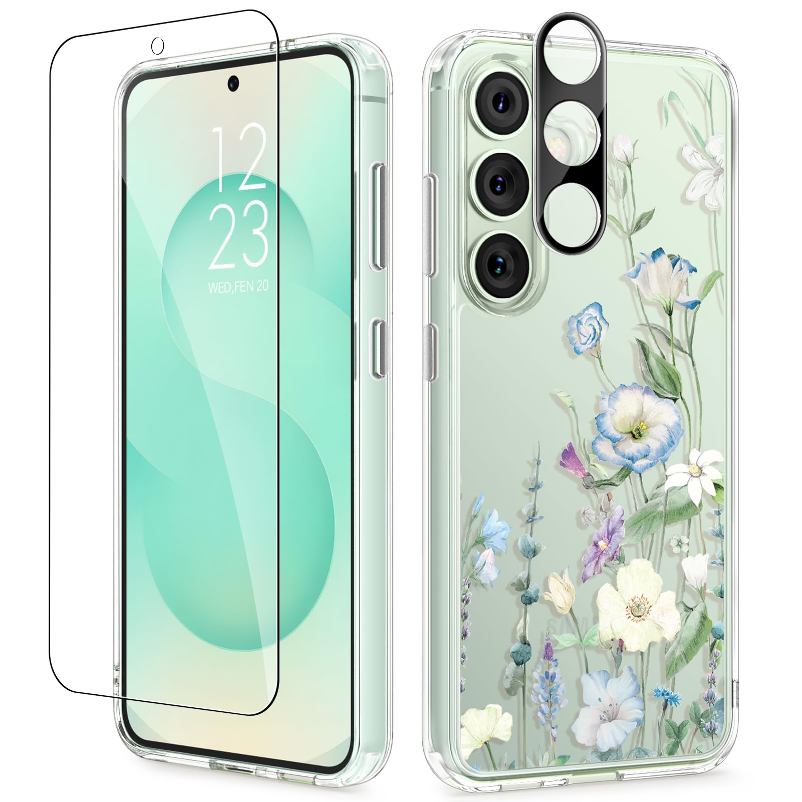 Foto 1 | Funda De Teléfono Gviewin Para Samsung Galaxy S25 Plus Con Protector - Venta Internacional.