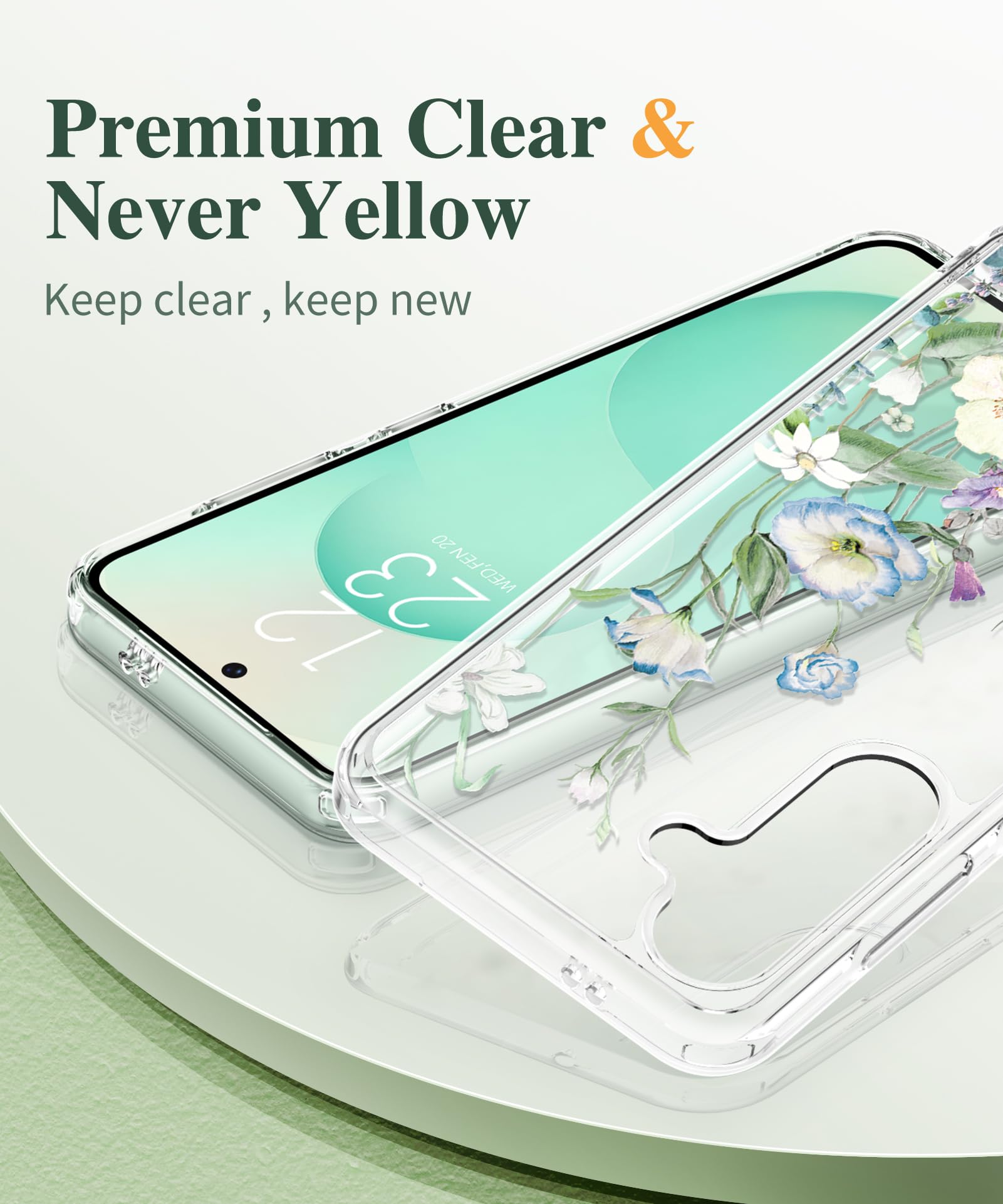 Foto 3 | Funda De Teléfono Gviewin Para Samsung Galaxy S25 Plus Con Protector - Venta Internacional.