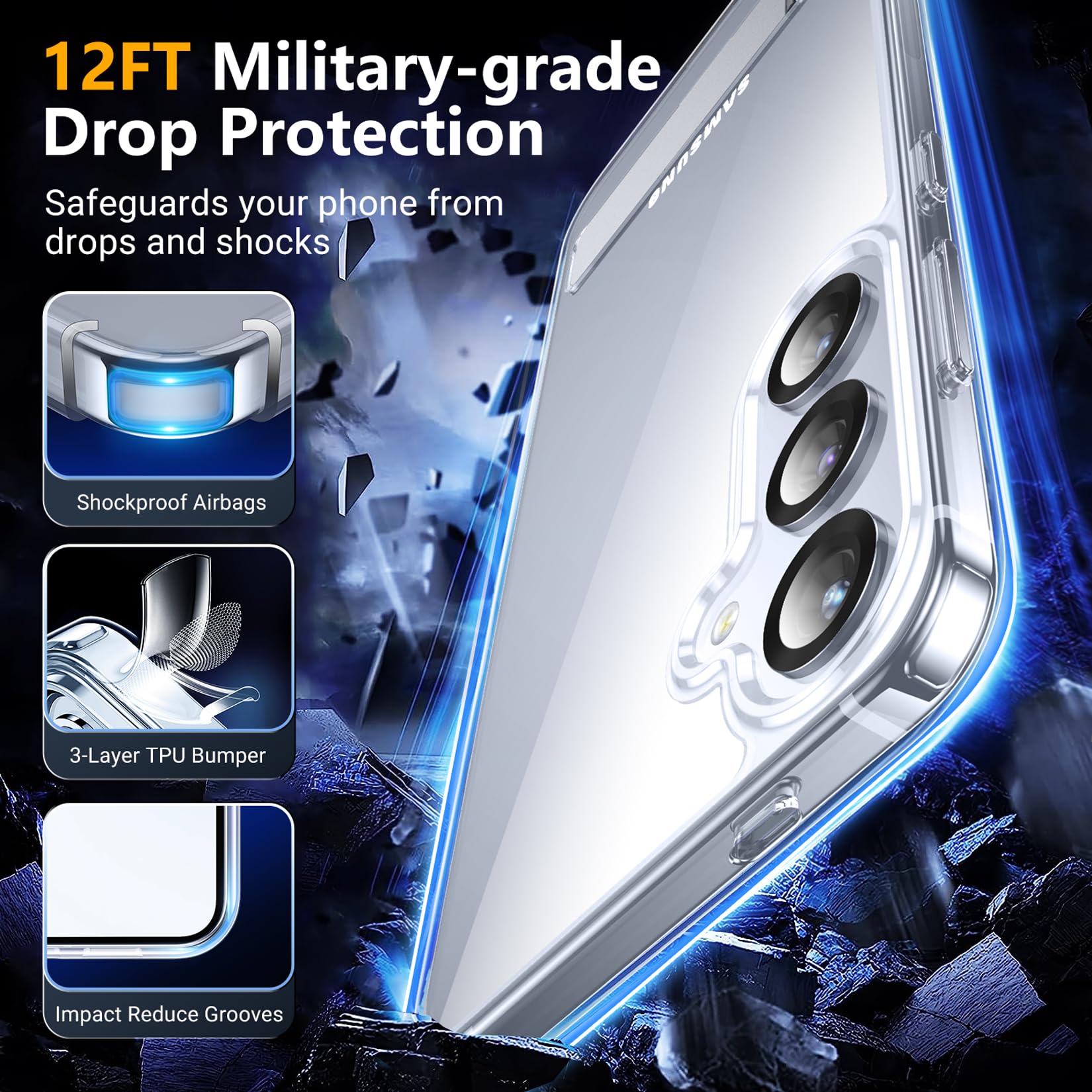 Foto 4 pulgar | Funda Magnética Spidercase Para Samsung Galaxy S25 De 6.2 Pulgadas - Venta Internacional.