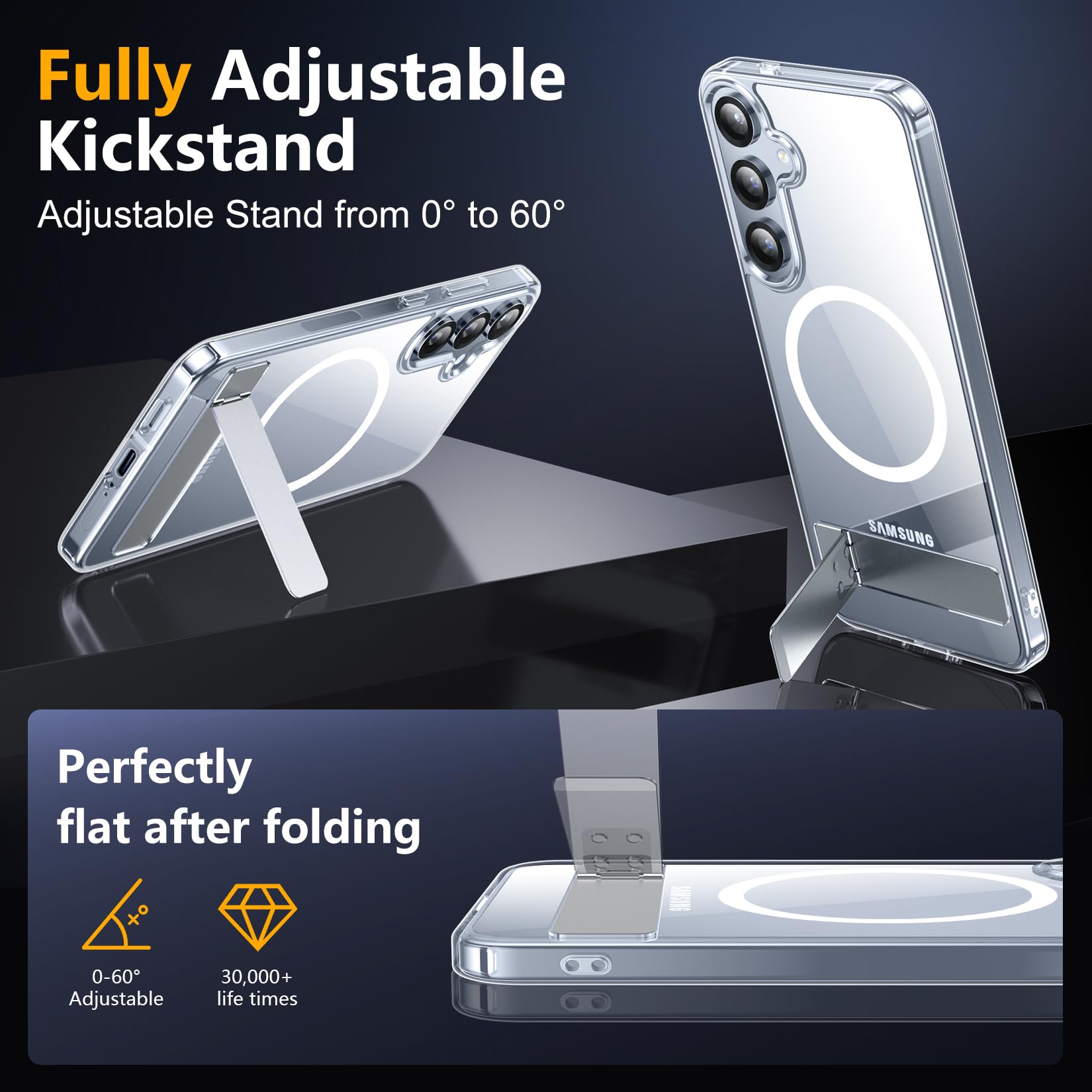 Foto 6 pulgar | Funda Magnética Spidercase Para Samsung Galaxy S25 De 6.2 Pulgadas - Venta Internacional.