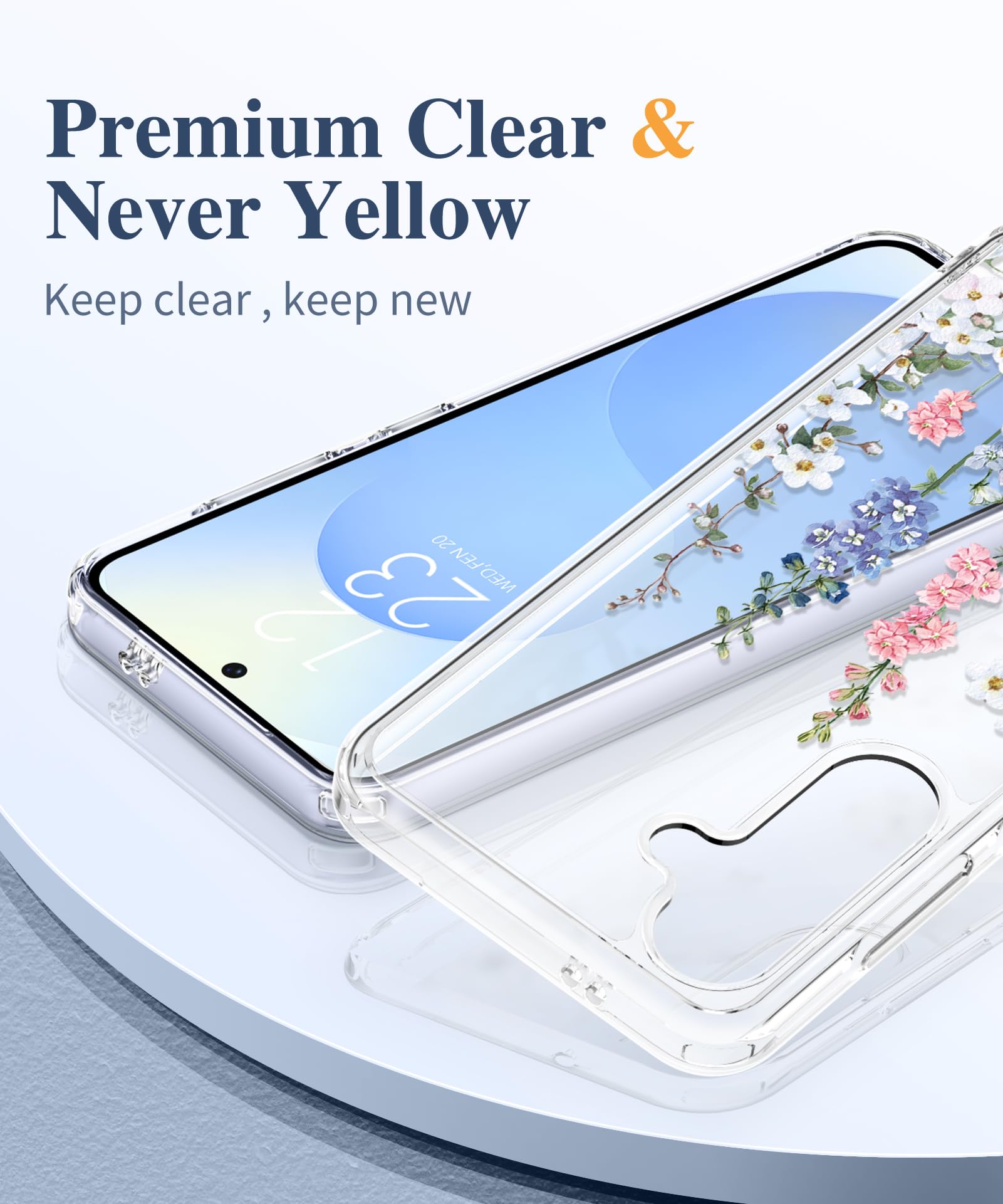 Foto 4 pulgar | Funda De Teléfono Gviewin Para Samsung Galaxy S25 Con Protector De Pantalla - Venta Internacional.
