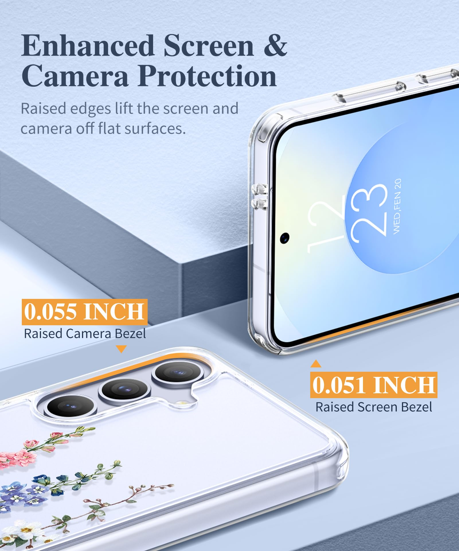 Foto 6 pulgar | Funda De Teléfono Gviewin Para Samsung Galaxy S25 Con Protector De Pantalla - Venta Internacional.
