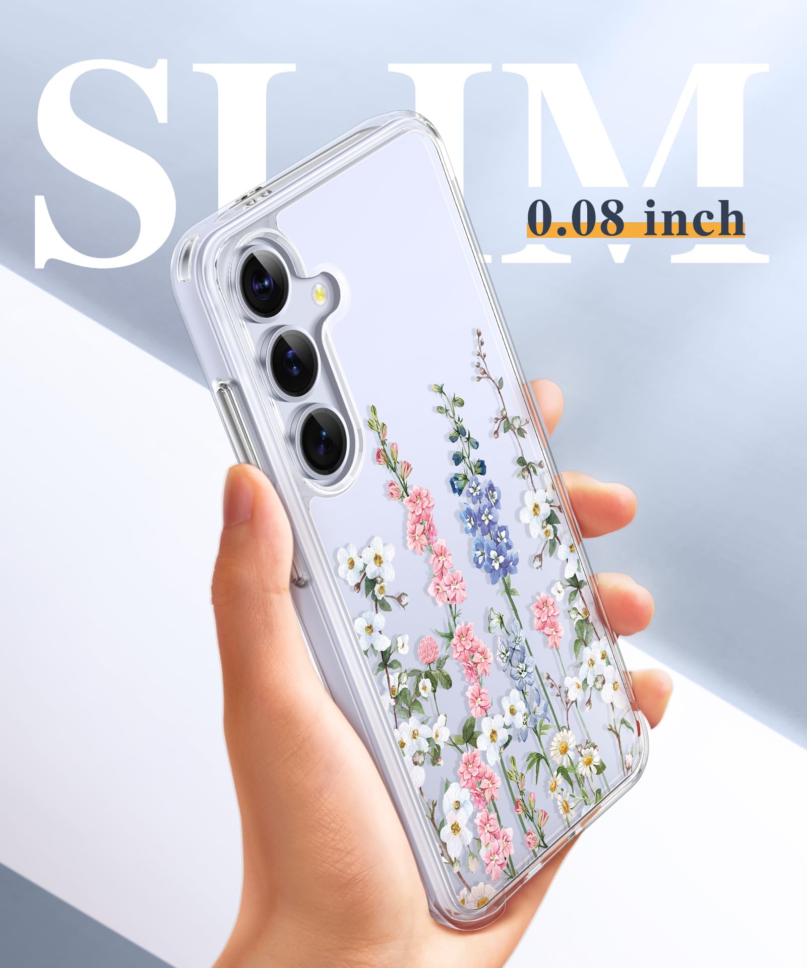 Foto 7 pulgar | Funda De Teléfono Gviewin Para Samsung Galaxy S25 Con Protector De Pantalla - Venta Internacional.