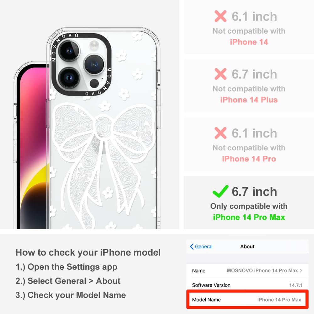 Foto 3 pulgar | Funda De Teléfono Mosnovo Para Iphone 14 Pro Max Buffertech Clear - Venta Internacional.