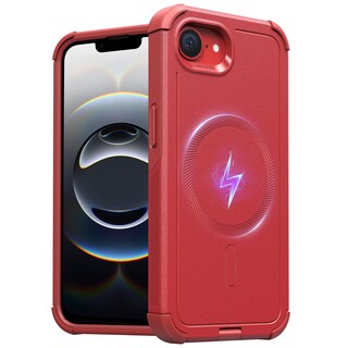 Foto 1 | Funda De Teléfono Esr Cyber Series Para Iphone 16e Con Magsafe Red - Venta Internacional.