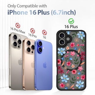 Foto 6 | Funda Magnética Aigomara Para Iphone 16 Plus Con Magsafe - Venta Internacional.