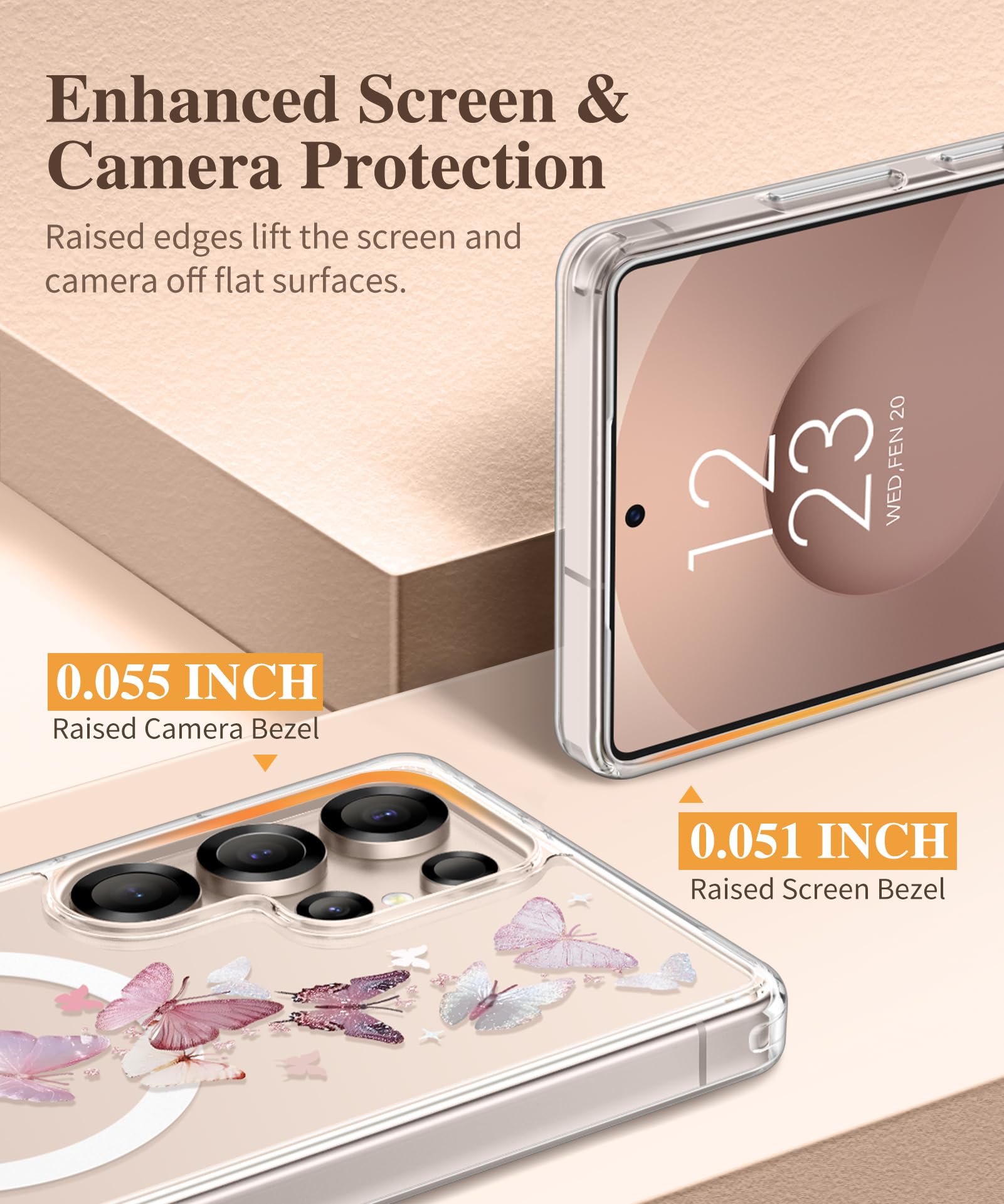Foto 7 | Funda De Teléfono Gviewin Para Samsung Galaxy S25 Ultra 6.9 - Venta Internacional.
