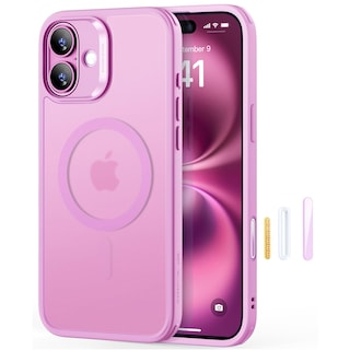 Foto 1 | Funda De Teléfono Esr Para Iphone 16 Plus Con Magsafe A Prueba De Golpes, Rosa - Venta Internacional.