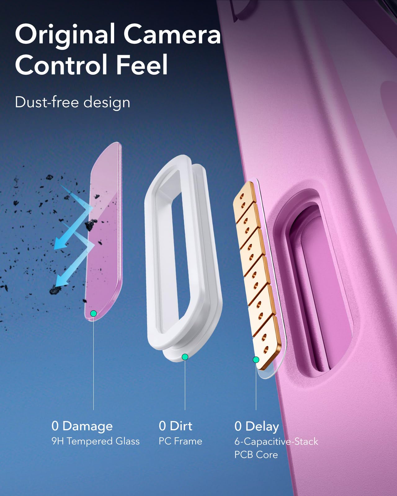Foto 5 pulgar | Funda De Teléfono Esr Para Iphone 16 Plus Con Magsafe A Prueba De Golpes, Rosa - Venta Internacional.