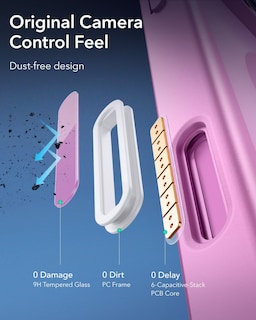 Foto 4 | Funda De Teléfono Esr Para Iphone 16 Plus Con Magsafe A Prueba De Golpes, Rosa - Venta Internacional.